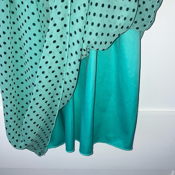 Small Womens breezy Sweet Storm Aqua turquoise dress - Picture 6 of 16